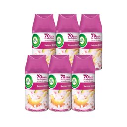   Air Wick Freshmatic Automata Légfrissítő spray utántöltő, Nyári hangulatok (6x250 ml)