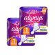 Always Ultra Platinum Normal egészségügyi betét (2x30 db)
