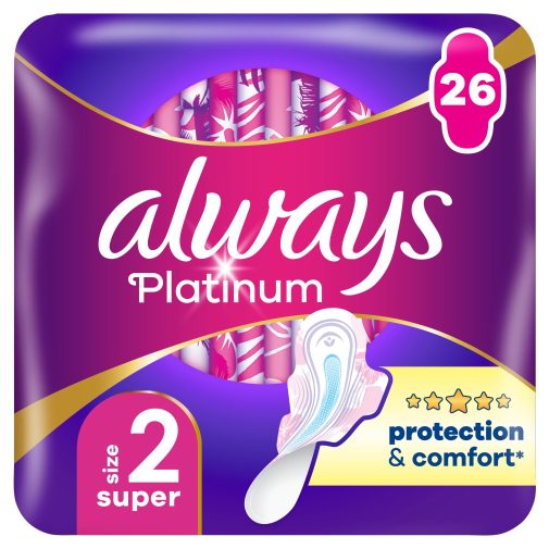 Always Ultra Platinum Super egészségügyi betét (2x26 db)