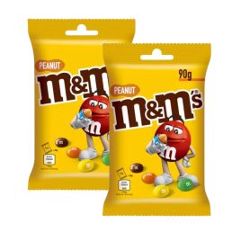 M&M's földimogyorós csokoládédrazsé (2x90 g)
