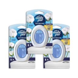   Ambi Pur Bathroom Cotton fürdőszobai légfrissítő (3x7,5 ml)