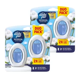 Ambi Pur Cotton Flower fürdőszobai légfrissítő (2x2 db)