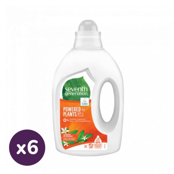 Seventh Generation Fresh Orange öko mosógél 6x1 liter (120 mosás)
