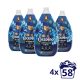 Coccolino Fresh Sky ultrakoncentrált öblítő 4x870 ml (232 mosás)