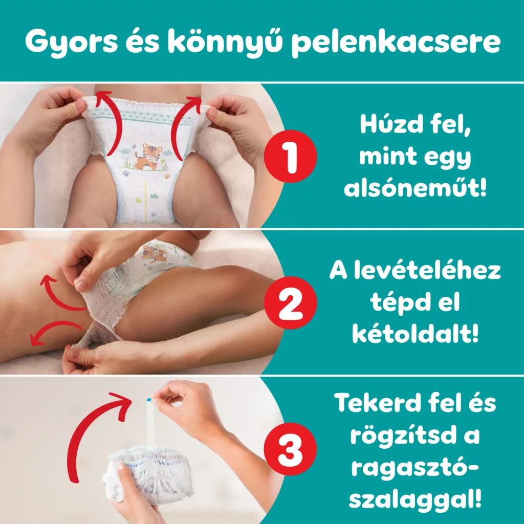 INGYENES SZÁLLÍTÁS - Pampers Active Baby Pants bugyipelenka 5 11-17 kg, HAVI PELENKACSOMAG 328 db