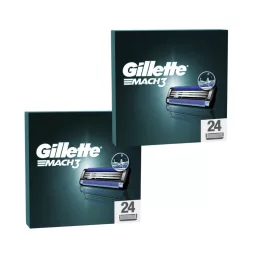 Gillette Mach3 Borotvabetétek Férfi Borotvához (2x24 db)