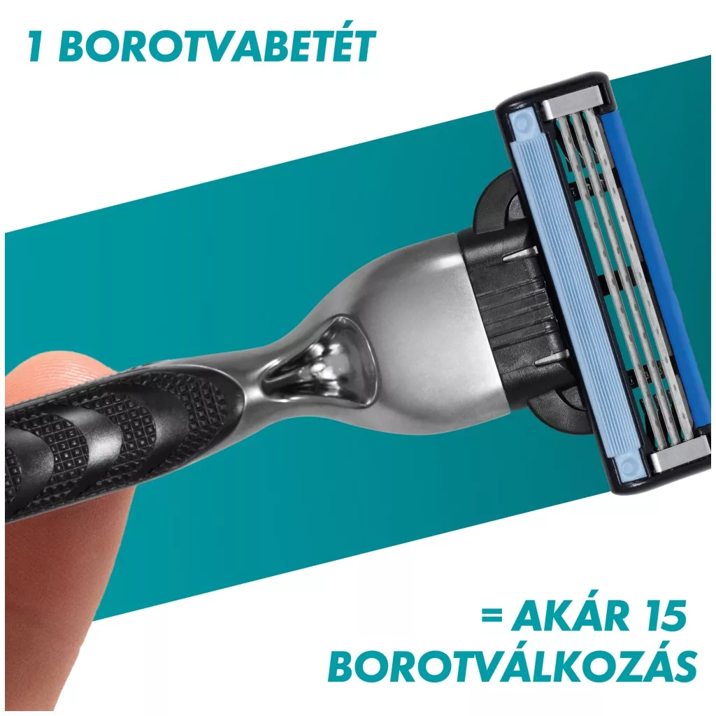 Gillette Mach3 Borotvabetétek Férfi Borotvához (2x24 db)