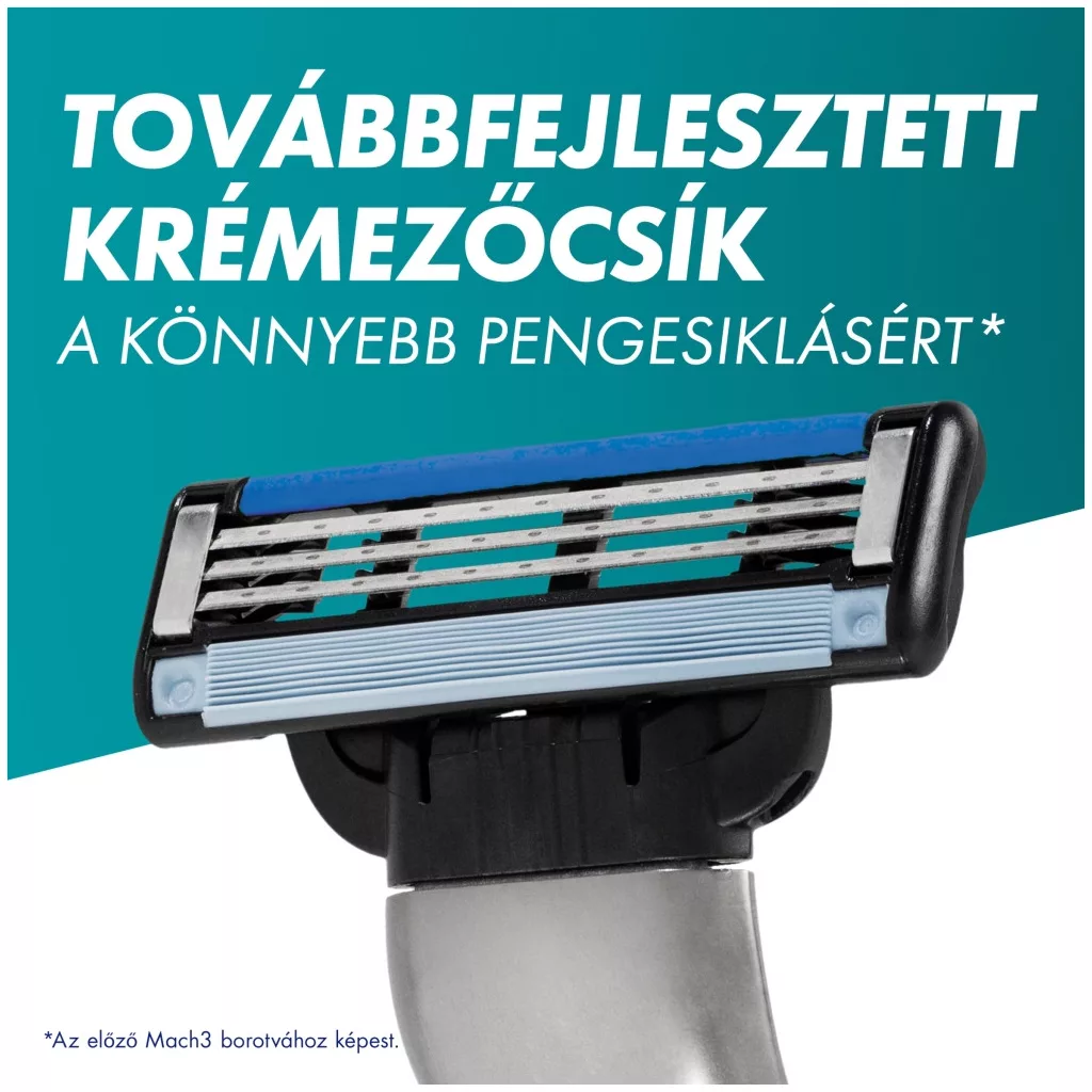 Gillette Mach3 Borotvabetétek Férfi Borotvához (2x24 db)