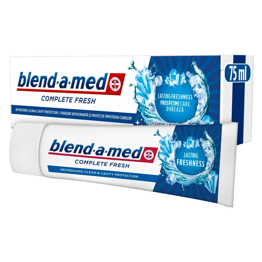 Blend-a-med Complete Fresh Lasting Freshness fogkrém 3x75 ml