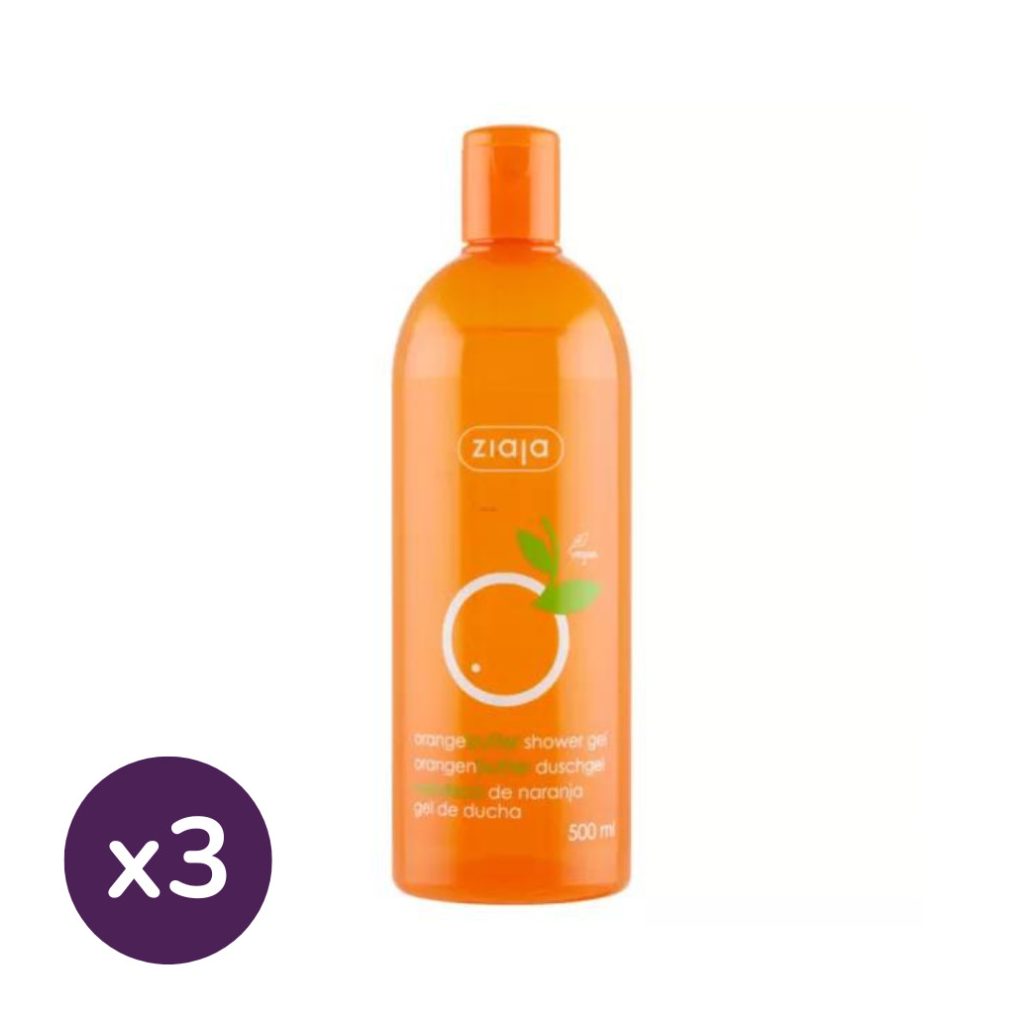 ZIAJA Narancsolaj krémtusfürdő (3x500 ml)