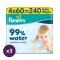 Pampers Aqua nedves törlőkendő 3x4x60 db