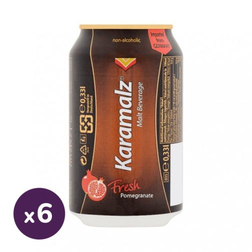 Karamalz alkoholmentes tejserkentő malátaital, gránátalma (6x330 ml)