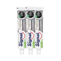 Signal Nature Elements fogkrém aktív szénnel (3x75 ml)