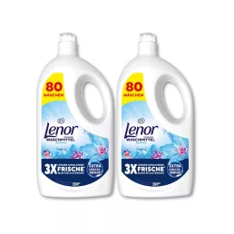   Lenor April Fresh Univerzális Folyékony Mosószer 2x3,6 liter (160 mosás)
