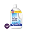 Lenor April Fresh Univerzális Folyékony Mosószer 2x3,6 liter (160 mosás)