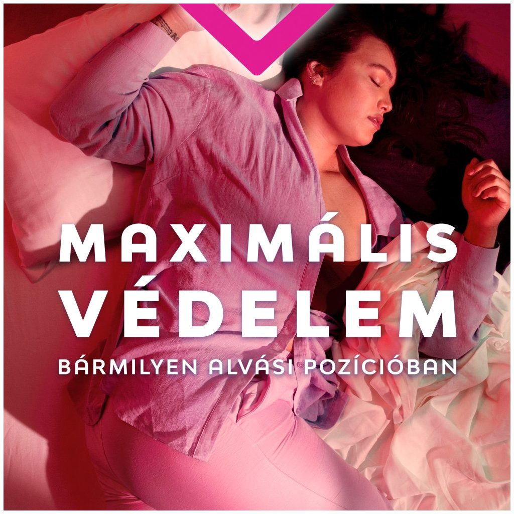 Libresse Ultra+ X-Large Goodnight szárnyas éjszakai egészségügyi betét (2x8 db)