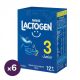 Nestlé Lactogen 3 Junior tejalapú anyatej-kiegészítő tápszer 12 hó+ (6x500 g)