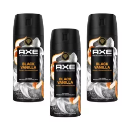   AXE Fine Fragrance Collection Black Vanilla aeroszol (3x150 ml)