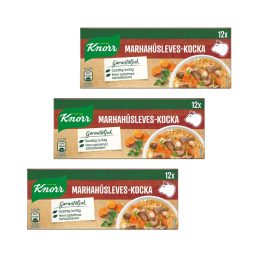 Knorr Marhahúsleves-kocka (3x120 g)