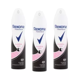 Rexona Invisible Pure izzadásgátló spray 3x150 ml