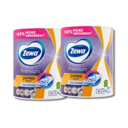   Zewa Premium Jumbo 3 rétegű papírtörlő 2x1 tekercs (2x230 lap)