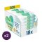 INGYENES SZÁLLÍTÁS - Pampers Harmonie New Baby Plastic Free műanyagmentes nedves törlőkendő (2x18x46 db)