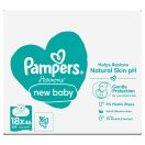 INGYENES SZÁLLÍTÁS - Pampers Harmonie New Baby Plastic Free műanyagmentes nedves törlőkendő (2x18x46 db)