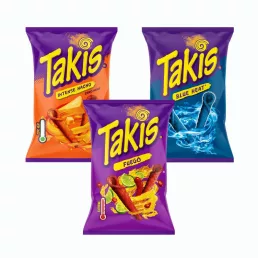 Taki Chips Válogatás MIX (3x100 g)