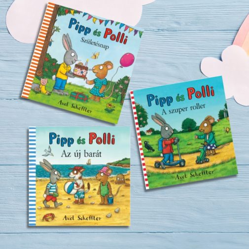 Pipp és Polli könyvcsomag