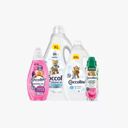 Coccolino Pink Mosóparfüm + Sensitive mosási csomag