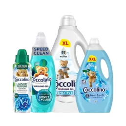   INGYENES SZÁLLÍTÁS - Coccolino Blue mosási csomag + Sensitive gél