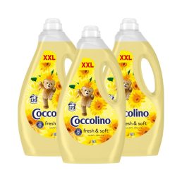 Coccolino Happy Yellow öblítőkoncentrátum (3x3000 ml)