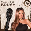 3 havi Magic Hair MAX hajvitamin kapszula kúra + 1 db Magic Hair Hot Brush meleglevegős hajformázó csomag