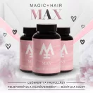 3 havi Magic Hair MAX hajvitamin kapszula kúra + 1 db Magic Hair Hot Brush meleglevegős hajformázó csomag