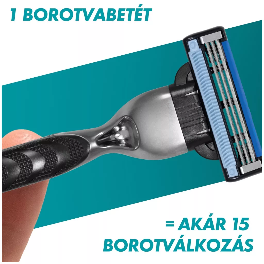 Gillette Mach3 Borotvabetétek Férfi Borotvához (2x20 db)