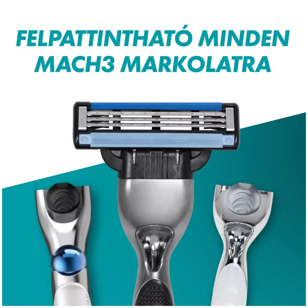Gillette Mach3 Borotvabetétek Férfi Borotvához (2x20 db)