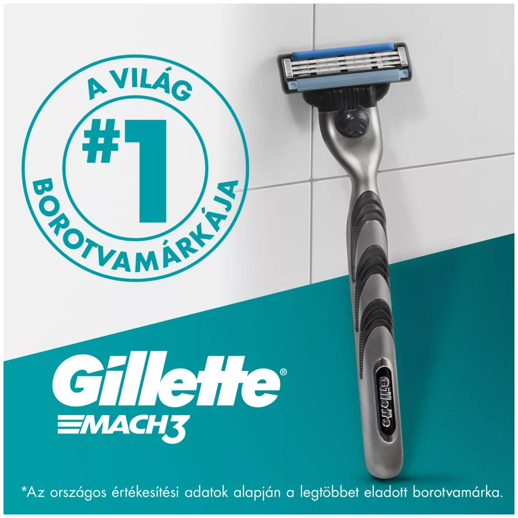 Gillette Mach3 Borotvabetétek Férfi Borotvához (2x20 db)