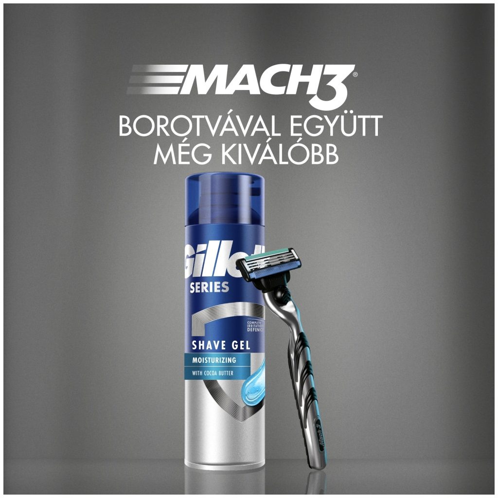 Gillette Series Hidratáló borotvazselé (2x200 ml)