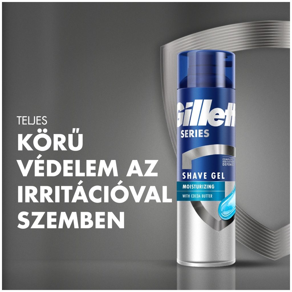Gillette Series Hidratáló borotvazselé (2x200 ml)