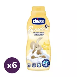   Chicco Sensitive öblítő koncentrátum vanília illattal (6x750 ml)