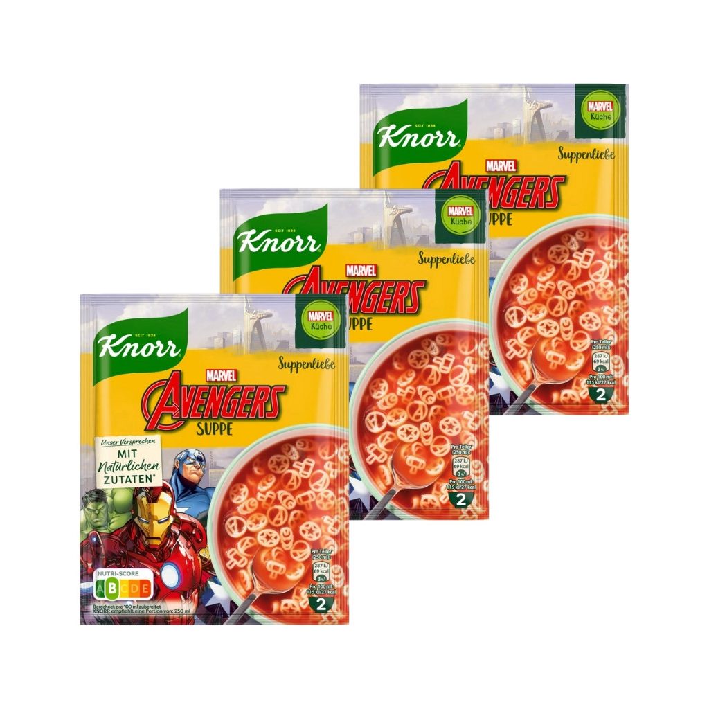 Knorr Avengers Paradicsomleves (3x41 g)