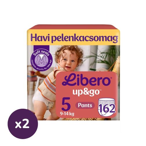 Libero Up&Go 5 bugyipelenka, 9-14 kg HAVI PELENKACSOMAG 324 db