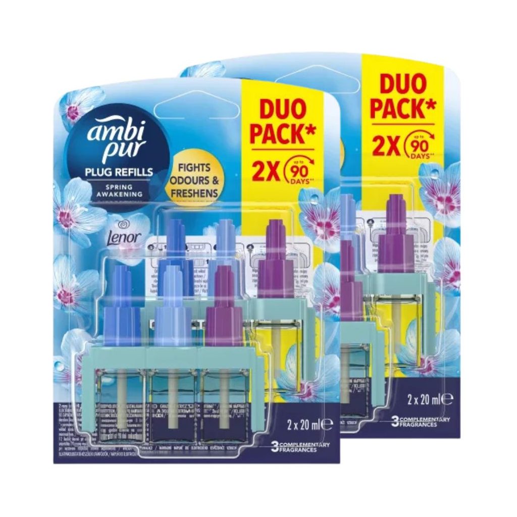 Ambi Pur Lenor Spring Awakening 3volution Duo-Refill légfrissítő utántöltő (2x40 ml)