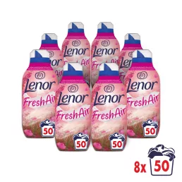   Lenor Fresh Air Effect Pink Blossom öblítő 8x700 ml (400 mosás)