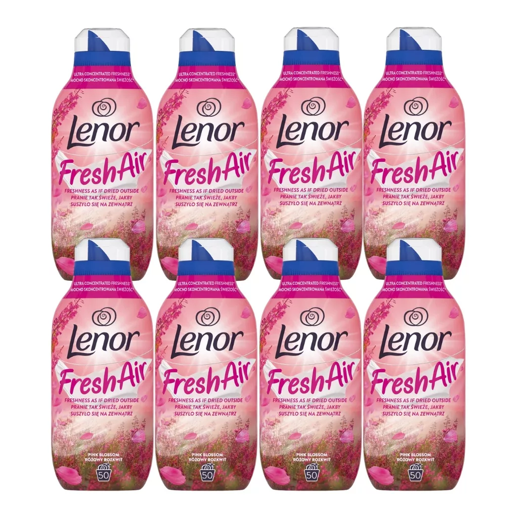 Lenor Fresh Air Effect Pink Blossom öblítő 8x700 ml (400 mosás)