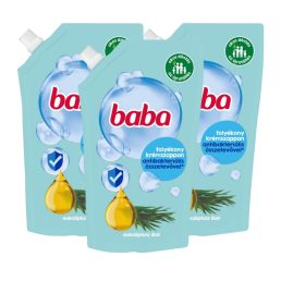   Baba folyékony szappan utántöltő antibakteriális, eukaliptusz (3x500 ml)