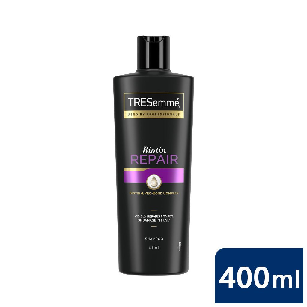 TRESemmé Biotin Repair sampon károsodott hajra biotinnal (3x400 ml)