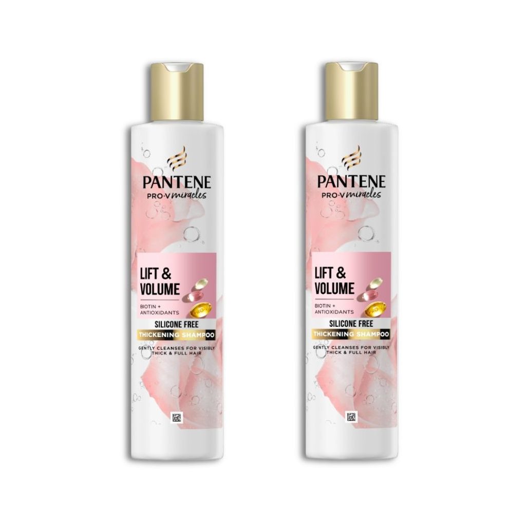 Pantene Pro-V Miracles Lift N Volume dúsító sampon biotinnal (2x250 ml)