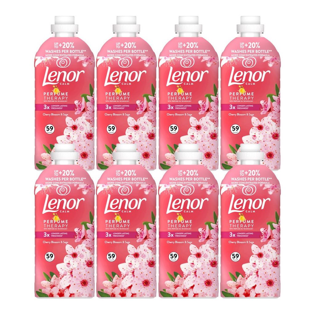 INGYENES SZÁLLÍTÁS - Lenor Cherry Blossom öblítő 8x1,239 liter (472 mosás)