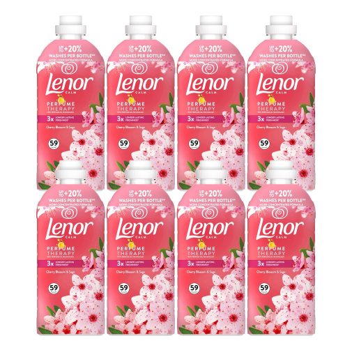 INGYENES SZÁLLÍTÁS - Lenor Cherry Blossom öblítő 8x1,239 liter (472 mosás)